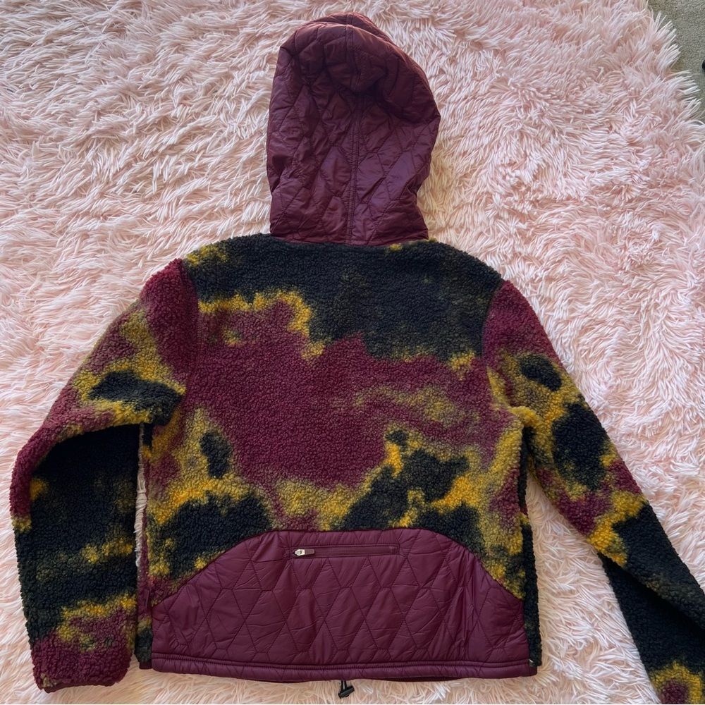 Joy Lab Sherpa Hoodie Marbled color NWT XS
